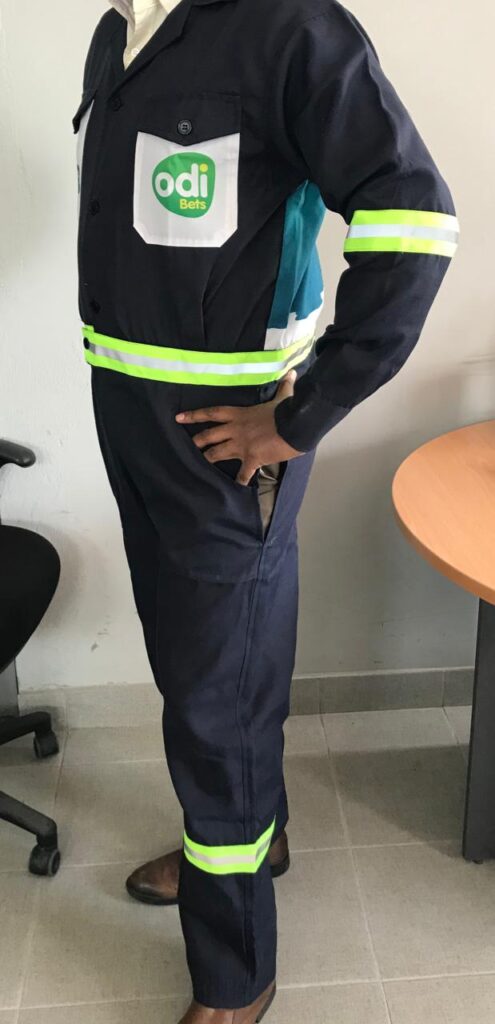 Custom branded overalls 