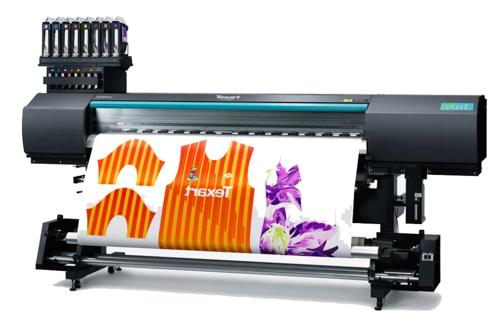 Waves branding sublimation printer used in printing shirts